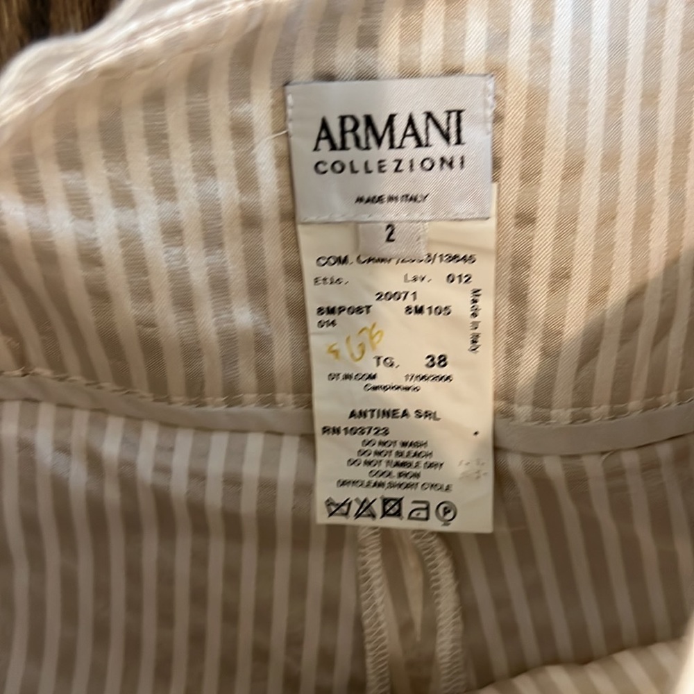 Armani Collezioni pants sz 2! - Picture 2 of 5